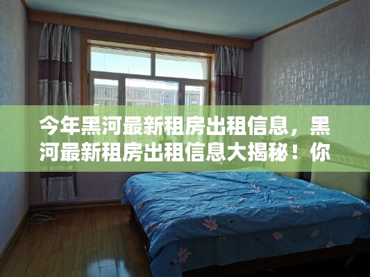 黑河最新租房出租信息大揭秘，尋找理想住所的絕佳選擇！