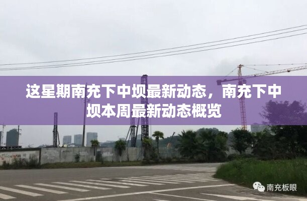 南充下中壩本周最新動(dòng)態(tài)概覽，本周發(fā)展動(dòng)態(tài)速遞