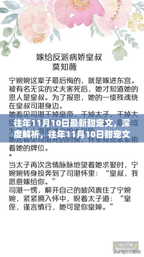 往年1月10日甜寵文深度解析，魅力與觀點(diǎn)爭(zhēng)議