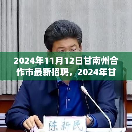 2024年甘南州合作市最新招聘盛會，職業(yè)發(fā)展的理想舞臺開啟