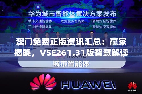 澳門免費正版資訊匯總：贏家揭曉，VSE261.31版智慧解讀