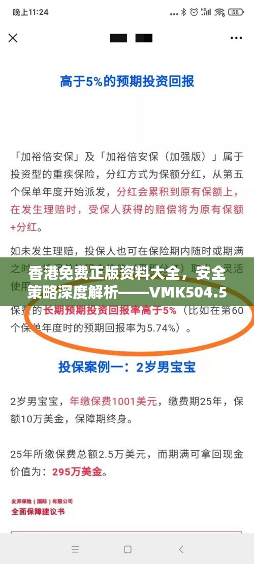 香港免費正版資料大全，安全策略深度解析——VMK504.53分析版