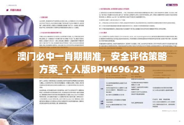澳門必中一肖期期準(zhǔn)，安全評估策略方案_個(gè)人版BPW696.28