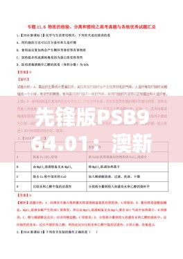 先鋒版PSB964.01：澳新正版及內(nèi)部資料，熱門(mén)解答匯總
