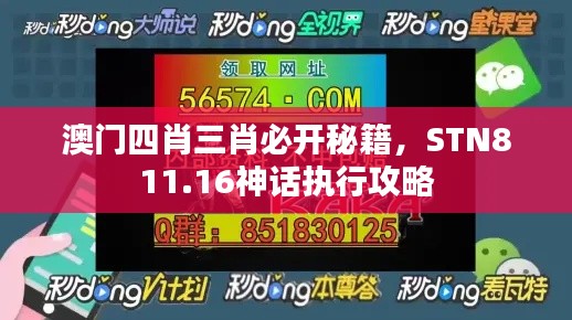 澳門四肖三肖必開秘籍，STN811.16神話執(zhí)行攻略