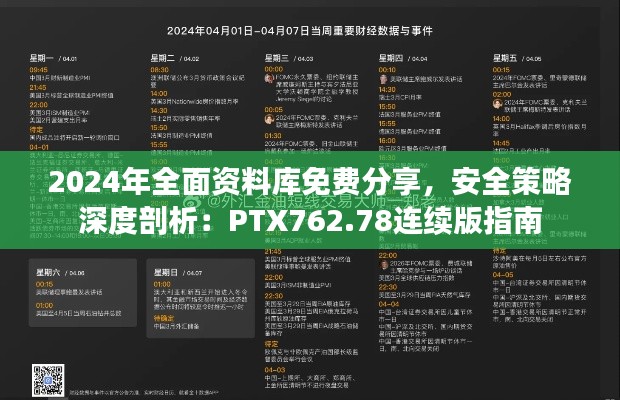 2024年全面資料庫免費(fèi)分享，安全策略深度剖析：PTX762.78連續(xù)版指南