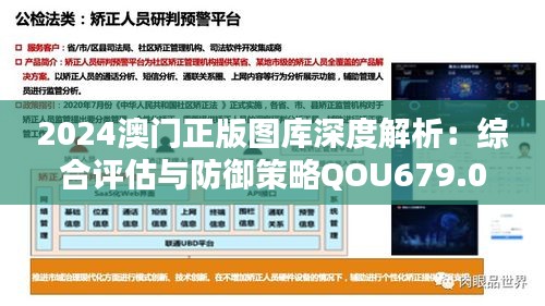 2024澳門(mén)正版圖庫(kù)深度解析：綜合評(píng)估與防御策略QOU679.04