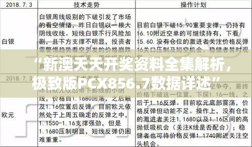 “新澳天天開獎(jiǎng)資料全集解析，極致版PCX856.7數(shù)據(jù)詳述”
