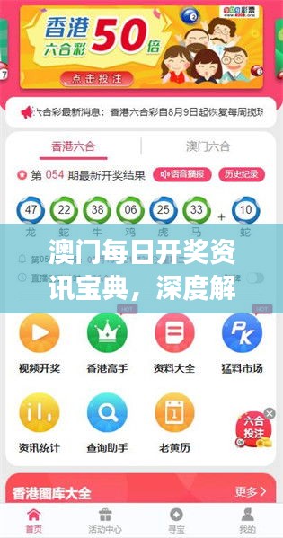 澳門每日開獎資訊寶典，深度解析真神JLO304.55獨家解讀