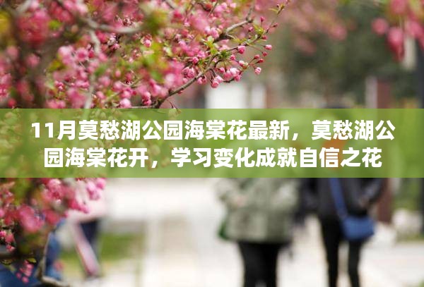 莫愁湖公園海棠花盛開，學習成就自信之花展最新風采