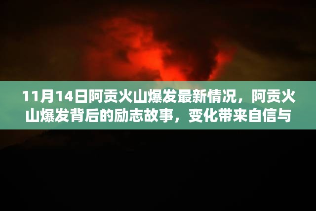 阿貢火山爆發(fā)最新動態(tài)，勵志故事背后的自信與成就感之路