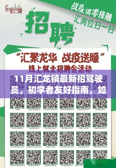 匯龍鎮(zhèn)11月最新駕駛員招募指南，初學(xué)者起步，詳細(xì)步驟解析