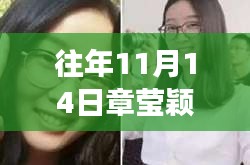 章瑩穎最新消息追蹤，追尋光明，傳遞希望于往年11月14日的新動態(tài)