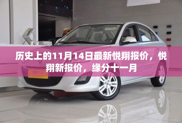 歷史上的悅翔最新報價，緣分十一月的新報價揭曉