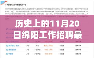 綿陽工作招聘日，11月20日的歷史職業(yè)奇遇記