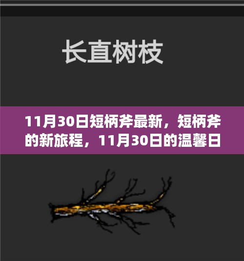 短柄斧新旅程揭秘，11月30日的溫馨日常