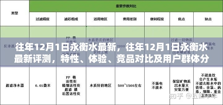 往年12月1日永衡水最新評測，特性、體驗、競品對比及用戶群體深度解析