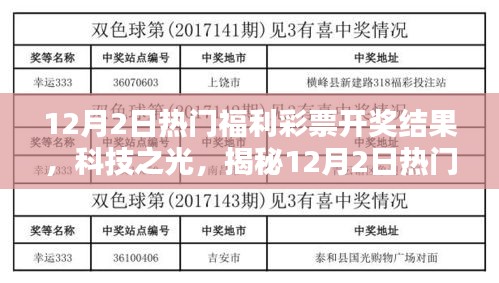揭秘科技之光，福利彩票開獎(jiǎng)結(jié)果揭曉，開啟未來彩票新紀(jì)元！