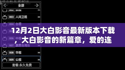 大白影音，愛(ài)的連結(jié)與溫馨相伴，最新篇章下載啟動(dòng)