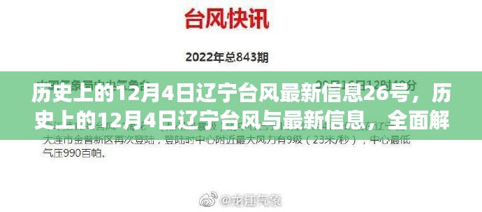 歷史上的12月4日遼寧臺(tái)風(fēng)事件深度解析，過去與現(xiàn)在的影響及最新信息解讀