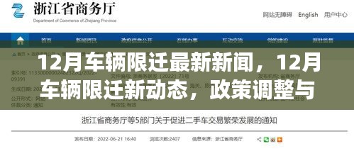 12月車輛限遷最新動態(tài)，政策調(diào)整及市場反應(yīng)實(shí)錄