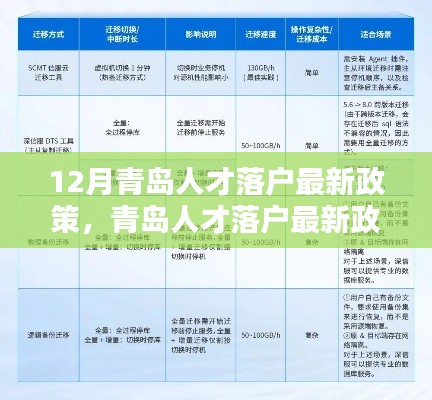 青島人才落戶最新政策解析，特性、體驗(yàn)、競品對(duì)比及用戶群體深度分析