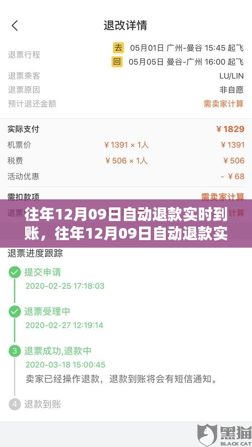全面評(píng)測與深度介紹，歷年12月09日自動(dòng)退款實(shí)時(shí)到賬功能詳解