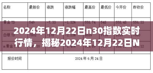 揭秘2024年12月22日N30指數(shù)實時行情，洞悉市場走勢，把握投資機會大解析