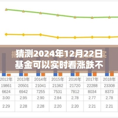 2024年12月22日基金實(shí)時(shí)漲跌預(yù)測(cè)攻略，掌握未來(lái)走勢(shì)，初學(xué)者與進(jìn)階用戶必讀