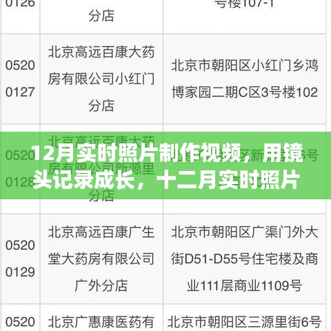 十二月實時照片制作視頻，記錄成長，領(lǐng)略變化之美