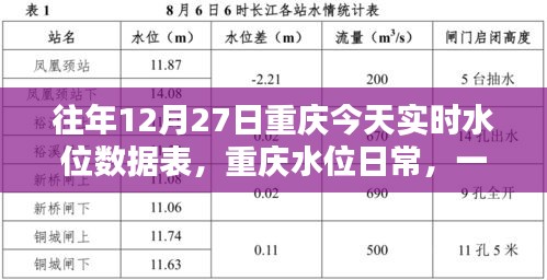 重慶水位實(shí)時數(shù)據(jù)表，溫馨水上奇遇記的日常記錄