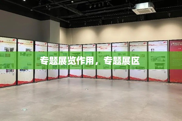 專題展覽作用，專題展區(qū) 