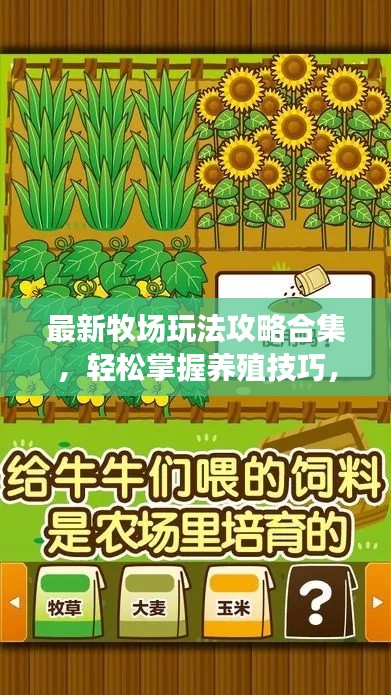 最新牧場玩法攻略合集，輕松掌握養(yǎng)殖技巧，成為牧場達(dá)人！