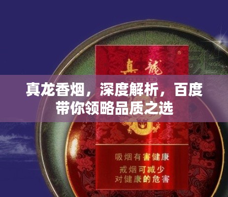 真龍香煙，深度解析，百度帶你領(lǐng)略品質(zhì)之選
