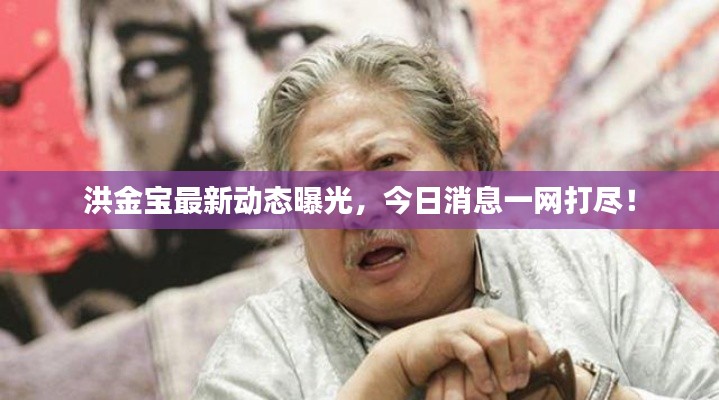 洪金寶最新動(dòng)態(tài)曝光，今日消息一網(wǎng)打盡！