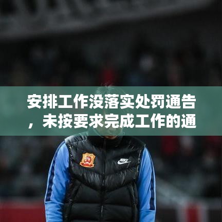 安排工作沒落實處罰通告，未按要求完成工作的通報 