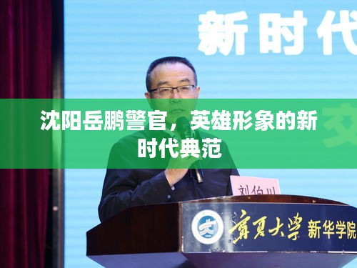 沈陽岳鵬警官，英雄形象的新時代典范