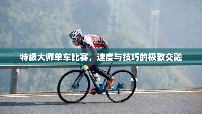 特級(jí)大師單車比賽，速度與技巧的極致交融