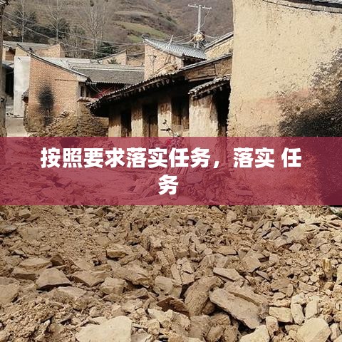 按照要求落實(shí)任務(wù)，落實(shí) 任務(wù) 