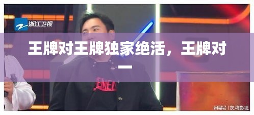 王牌對(duì)王牌獨(dú)家絕活，王牌對(duì)一 