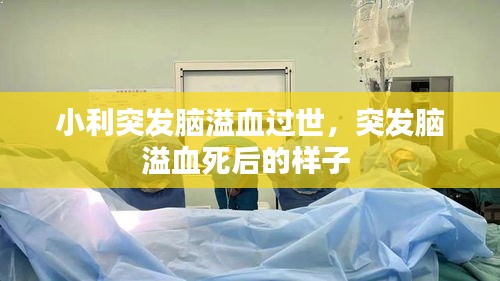 小利突發(fā)腦溢血過世，突發(fā)腦溢血死后的樣子 
